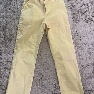 Yellow boys dress pants